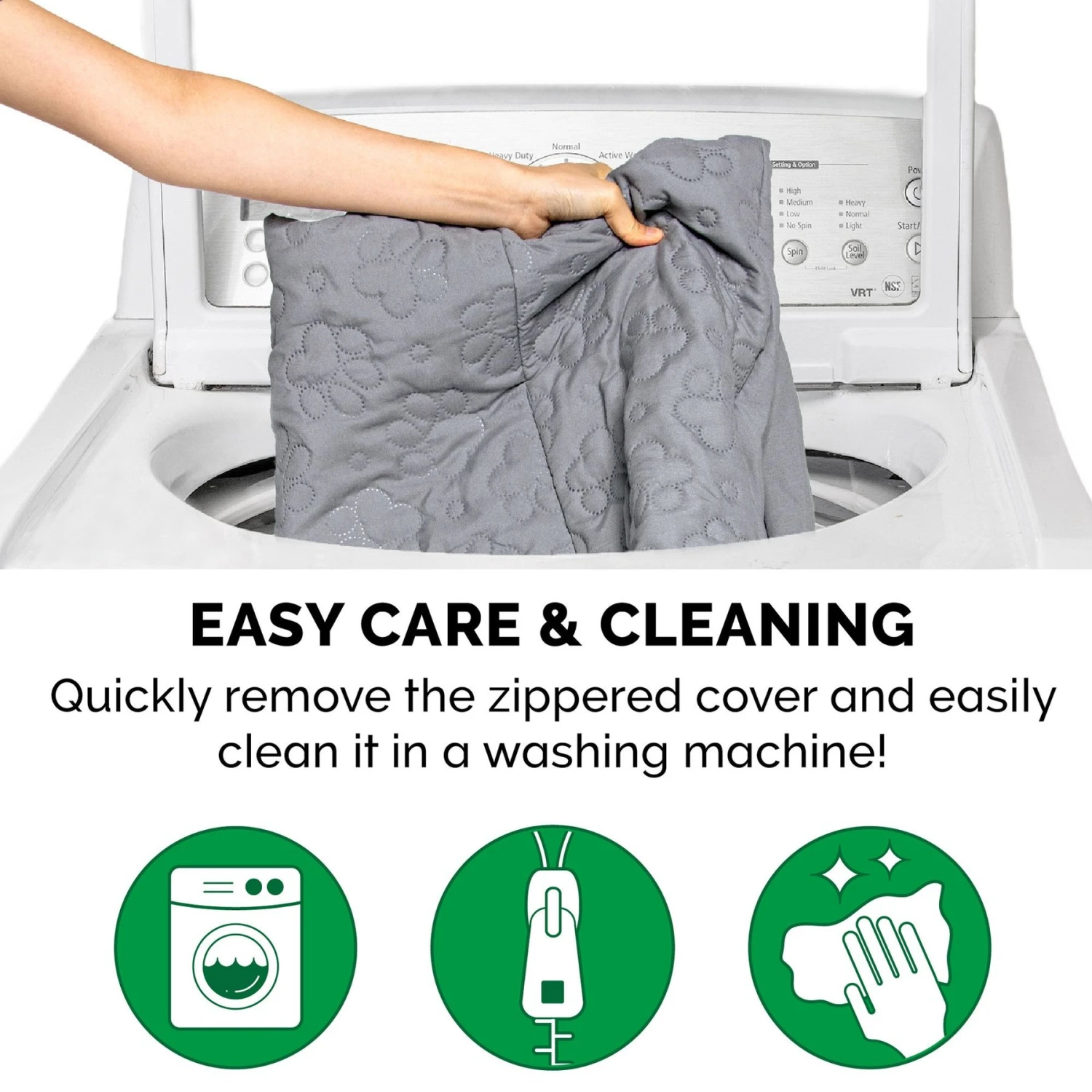 FurHaven Paw-Quilted Deluxe Chaise Orthopedic Cat & Dog Bed With Removable Cover - Image 9