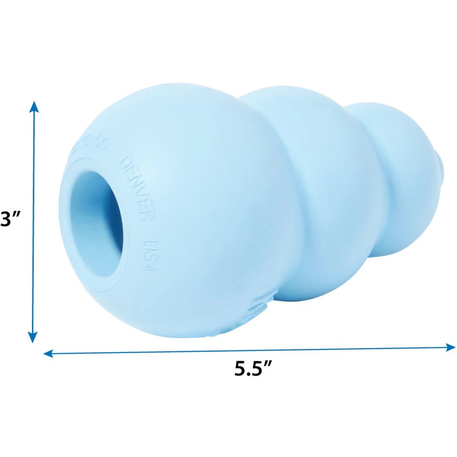 KONG Puppy Chew Dog Toy & KONG Stuff'N Easy Treat Puppy Recipe - Image 3