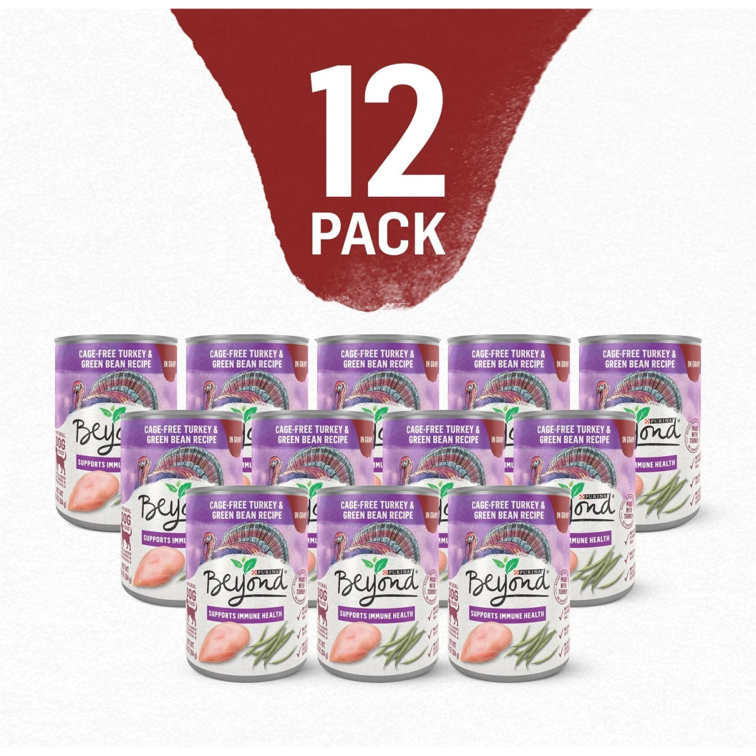 Purina Beyond Turkey & Green Bean Recipe In Gravy Canned Dog Food - Image 2