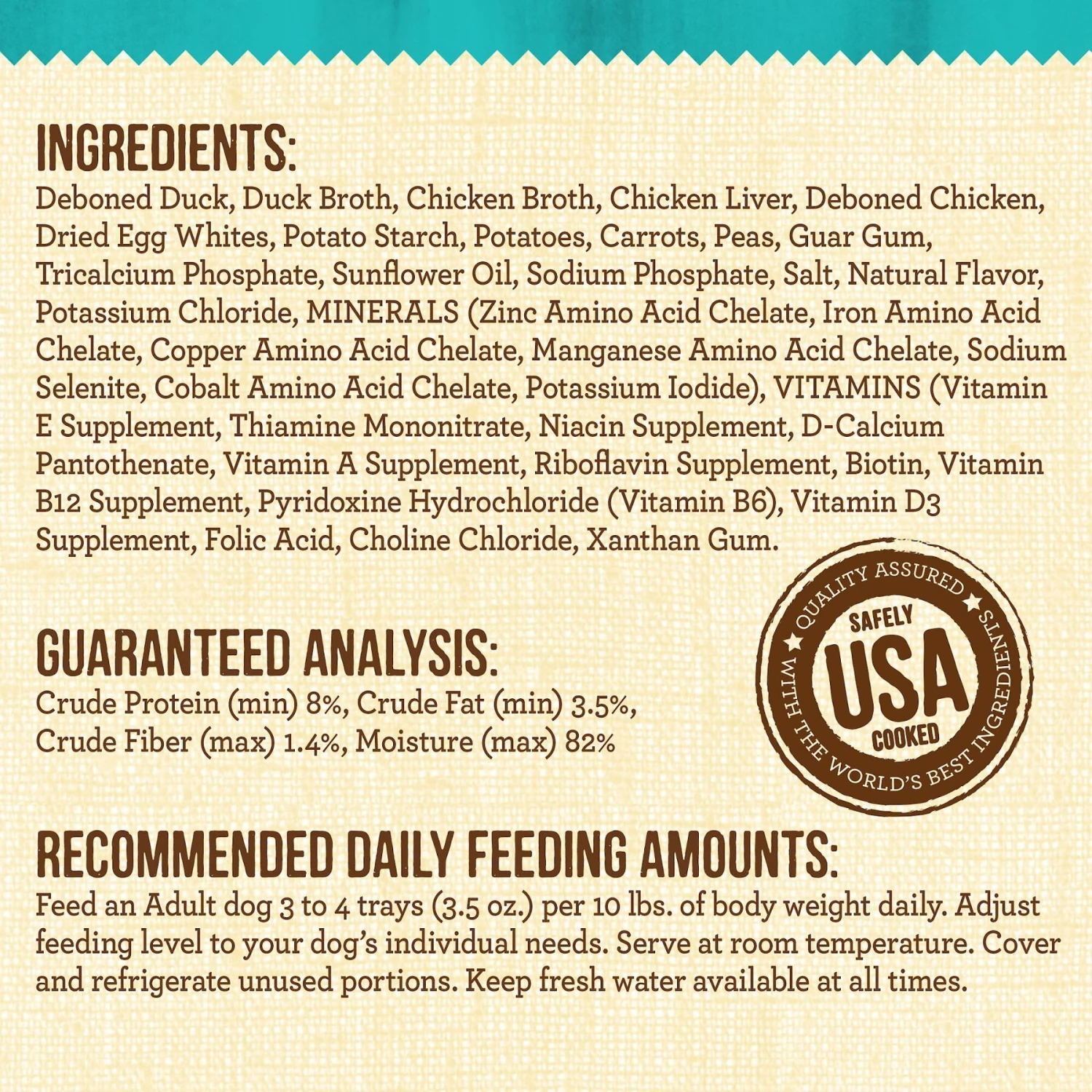 Merrick Lil' Plates Grain-Free Small Breed Wet Dog Food Dainty Duck Medley - Image 4